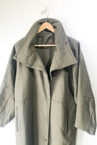 Vintage Parachute Green Wool Jacket