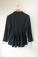 Vtg. Anne Klein Black Wool Jacket