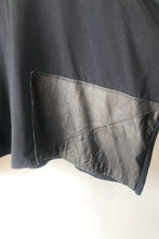 Ivan Grundahl Black Leather Mix Top