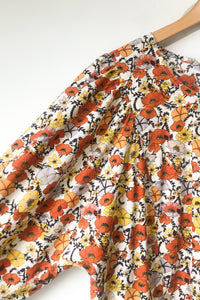 Tory Burch Orange Floral Dress