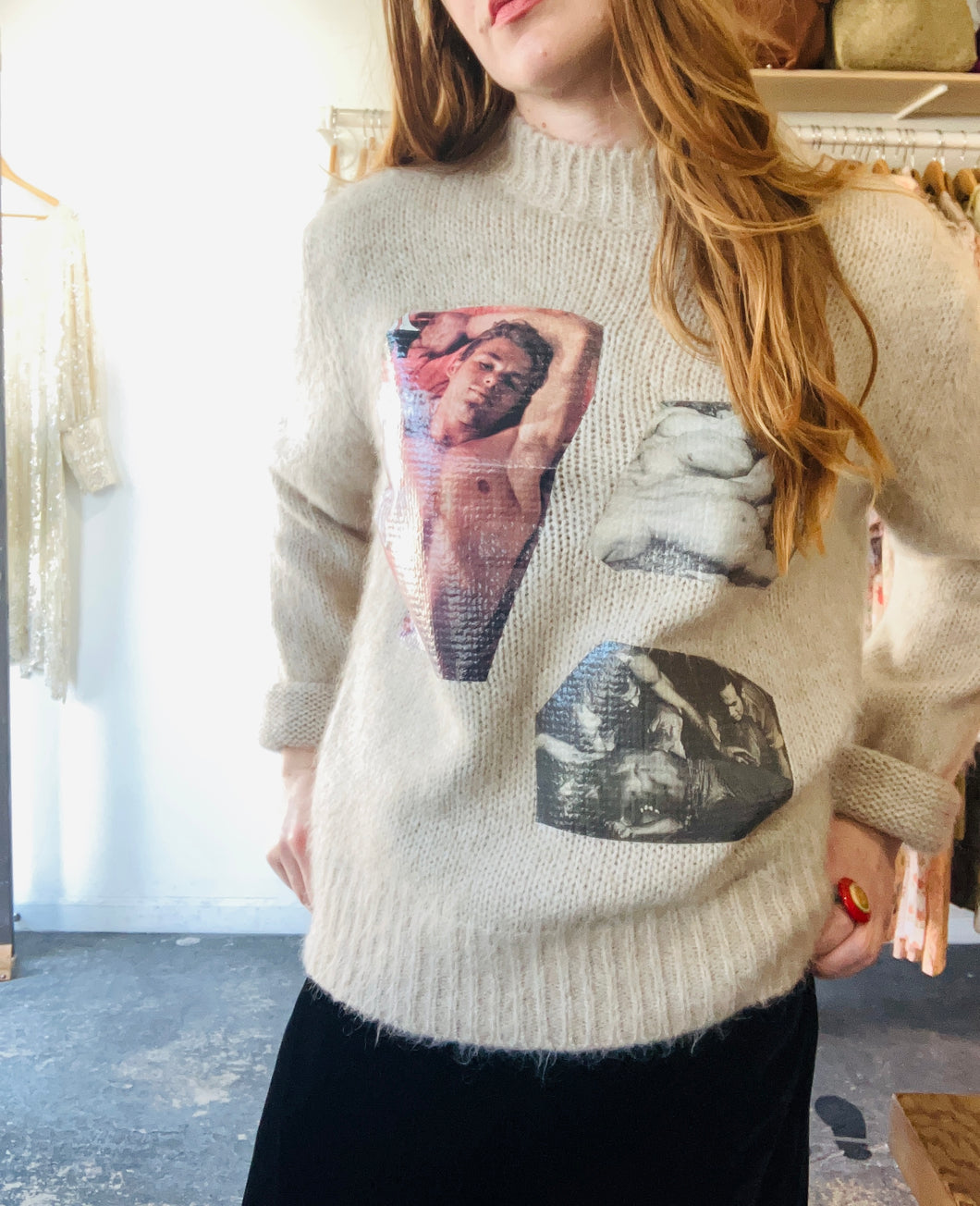 Honey Fucking Dijon Tom of Finland Sweater w/ Men Pinups