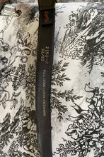 Vintage YSL Yves Saint Laurent Brown Leather Belt