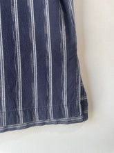 Issey Miyake Navy Striped Tunic Top