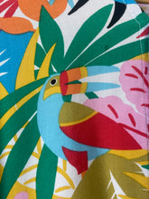 Vintage 80's Samba Toucans Print Shirt