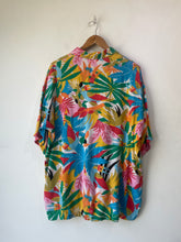 Vintage 80's Samba Toucans Print Shirt