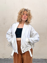 Vintage BB Dakota White Fringe Jacket