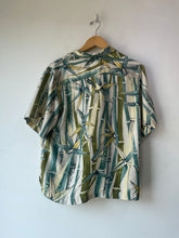 Tommy Bahama Blue Green Bamboo Print Shirt