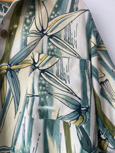 Tommy Bahama Blue Green Bamboo Print Shirt