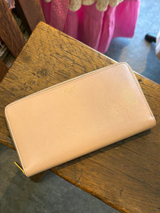 Celine Pink Leather Wallet