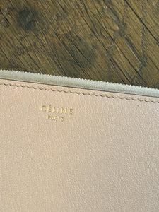 Celine Pink Leather Wallet