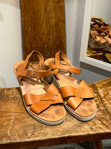 A.P.C. Strappy Leather Wedges