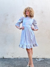 Batsheva Silver Iridescent Dress