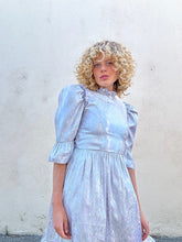 Batsheva Silver Iridescent Dress