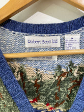 Vintage Robert Scott Ltd. Camping Scene Vest