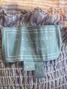 Hill House Lavender Striped Nap Dress