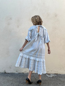 Damson Madder Pale Blue Nightgown Dress