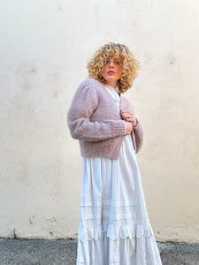 Amomento Mauve Mohair Cardigan