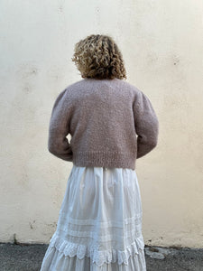 Amomento Mauve Mohair Cardigan