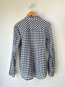 Blue Checkered Button Down