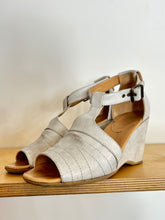 Margiela MM6 White Wedge Sandals
