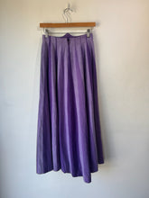 No label Josefa Purple Striped Maxi Skirt - The Curatorial Dept.