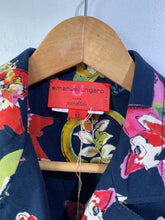 Vintage Emanuel Ungaro Navy & Floral Pattern Jacket