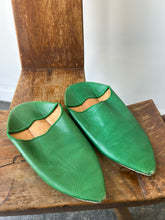 Meher Kakaha Green Morroccan Shoes