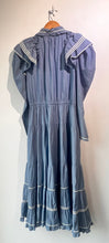 Ulla Johnson Blue Chambray Ruffle Dress