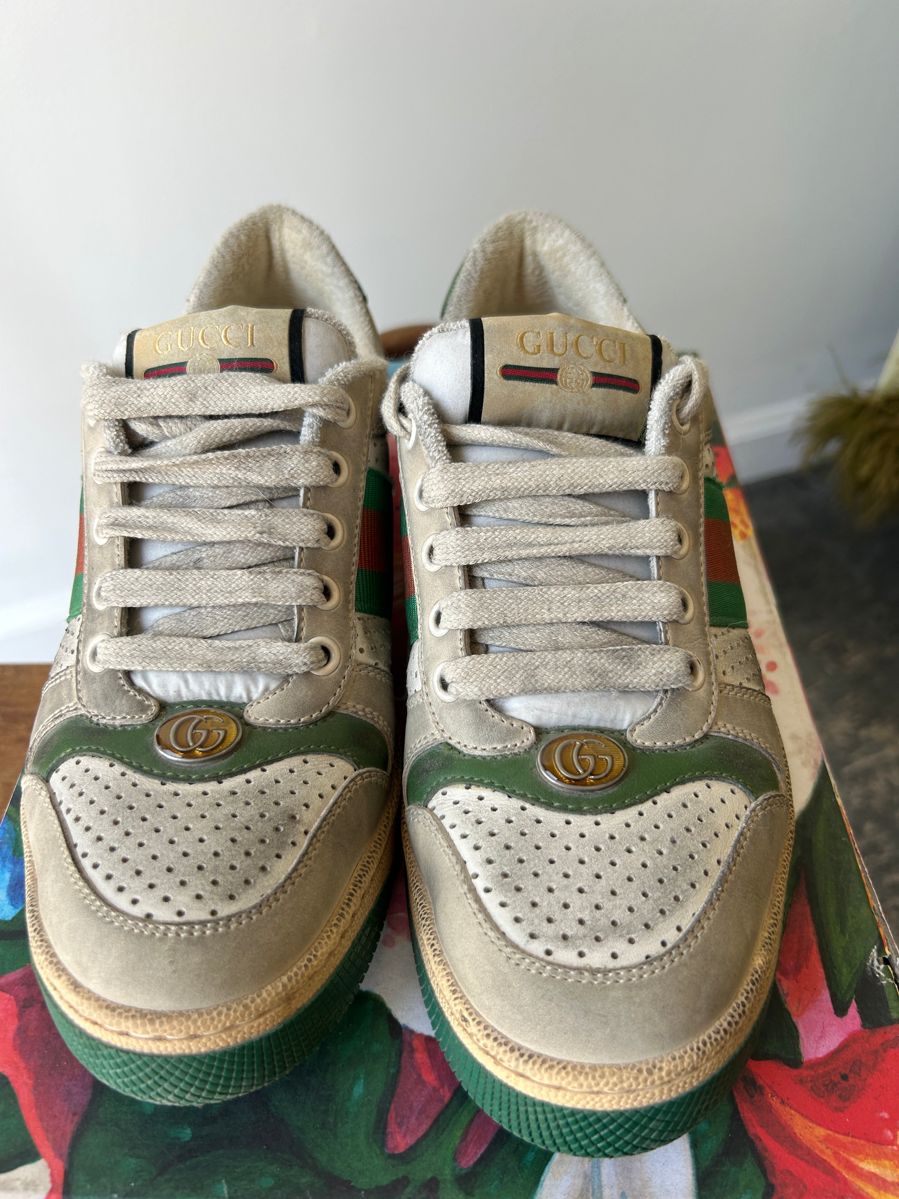 Gucci Screener Sneakers – The Curatorial Dept.