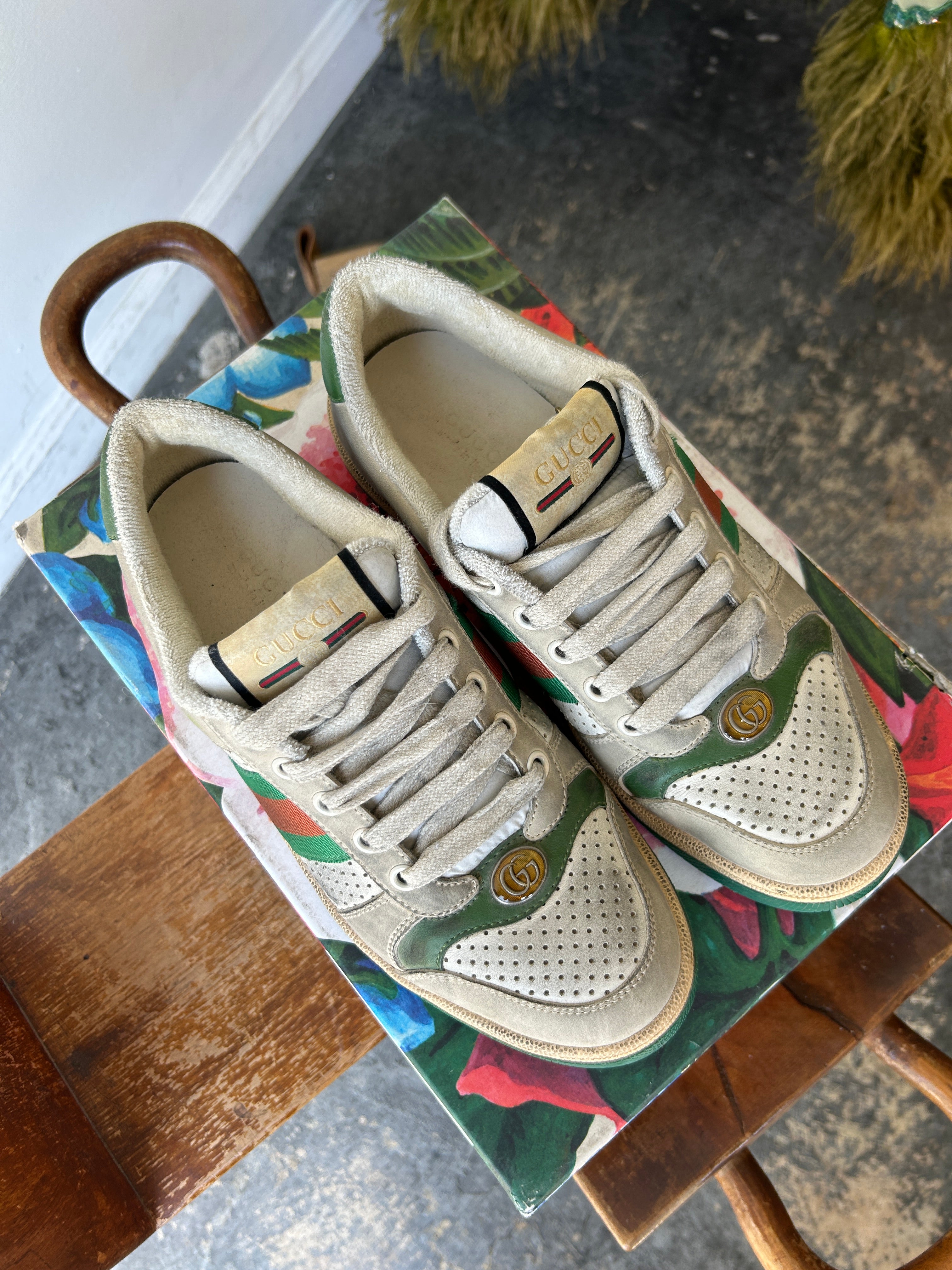 Gucci Screener Sneakers – The Curatorial Dept.