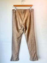 Vintage 1940s Brown Herringbone Western Pants