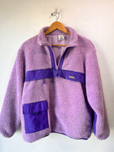 X Girl Lavender Fuzzy Sherpa Pullover