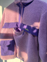 X Girl Lavender Fuzzy Sherpa Pullover