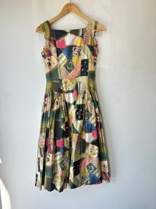 Henley Jr. Patchwork Print Dress