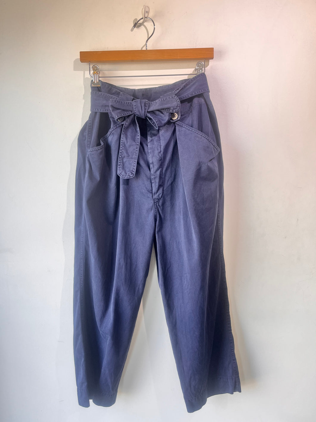 Isabel Marant Etoile Navy Cotton Pants