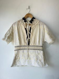 Dries van Noten Lace Embroidered Top