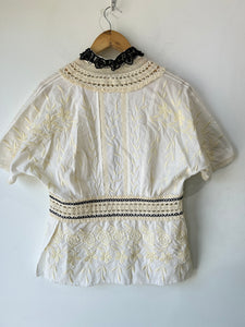 Dries van Noten Lace Embroidered Top
