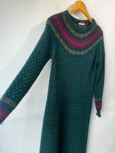 Esprit Plain Jane Green Fair Isle Sweater Dress