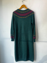 Esprit Plain Jane Green Fair Isle Sweater Dress