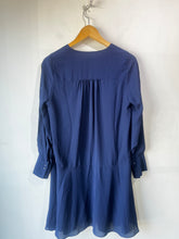 Kenzo Oversized Blue Drop Waist Dress