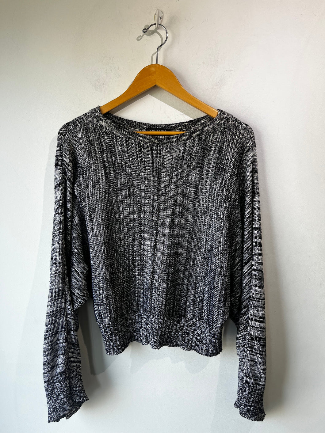 Damir Doma Black and White Knit Sweater