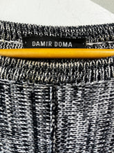 Damir Doma Black and White Knit Sweater