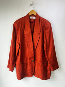 Saks Fifth Avenue Men's Rust Blazer