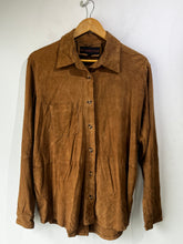 Mauritius Tan Suede Men's Shirt