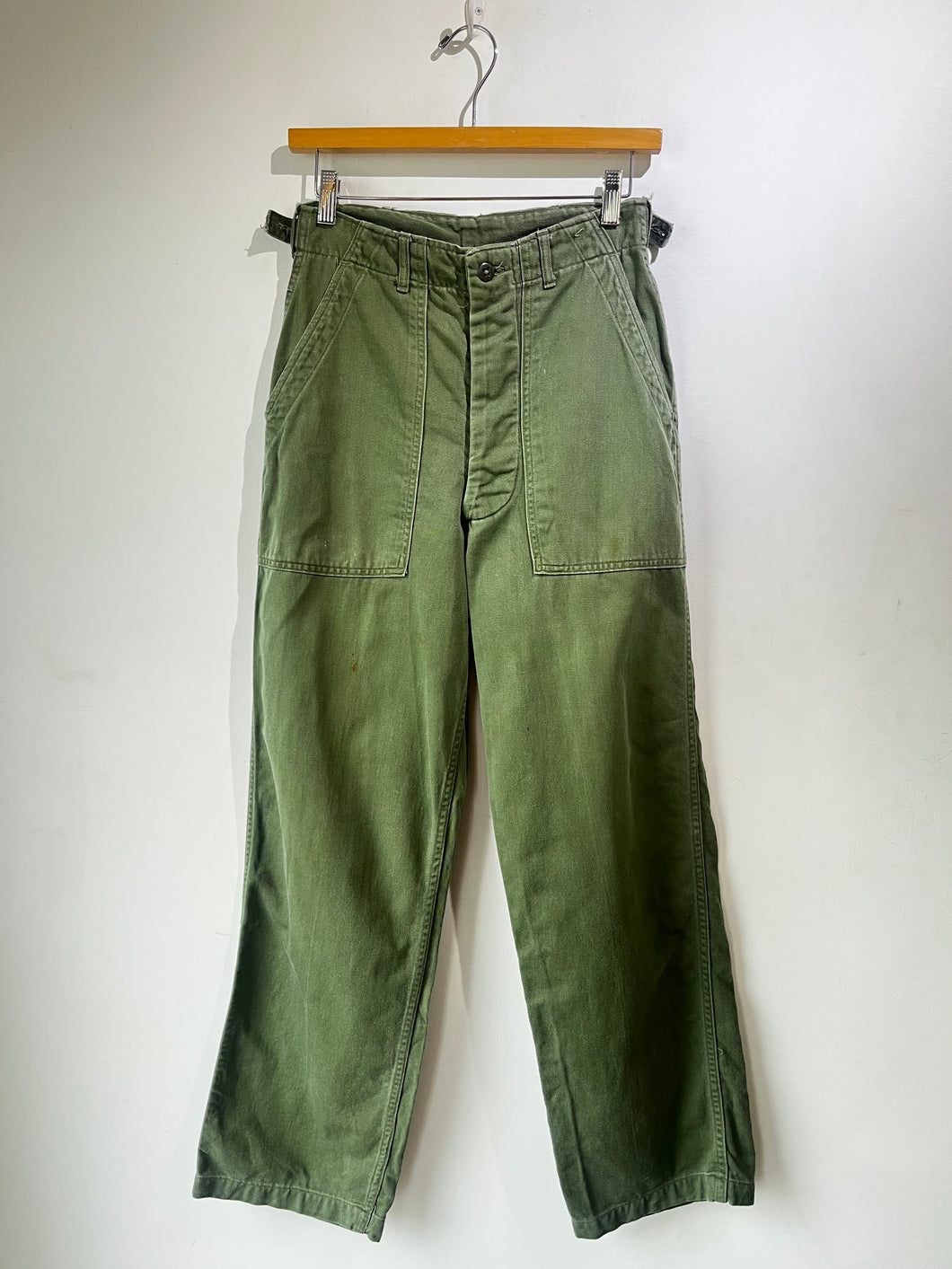 Vintage Green Army Pants 26X31