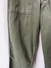 Vintage Green Army Pants 26X31