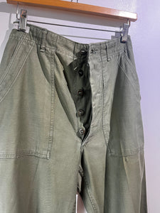 Vintage Green Army Pants 29X28