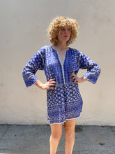 Isabel Marant Etoile Blue Caftan Mini Dress