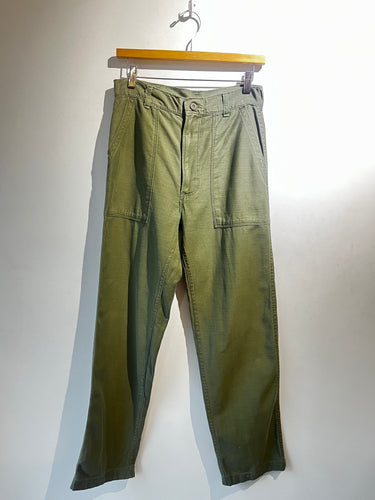 Vintage Green Army Pants 29X30