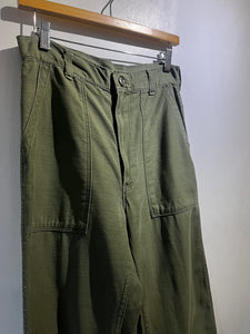 Vintage Green Army Pants 29X30